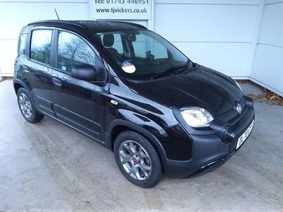Black Used 2020 Fiat Panda Cross Cross Hatchback | £10,990