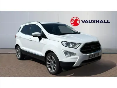 Used Ford Ecosport Titanium 125 HP (91 kW) 2020 White SUV