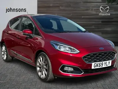 Used Ford Fiesta Vignale 123 HP (90 kW) 2019 Red Hatchback