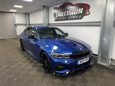 Used BMW 330 M Sport 2019 Blue Sedan