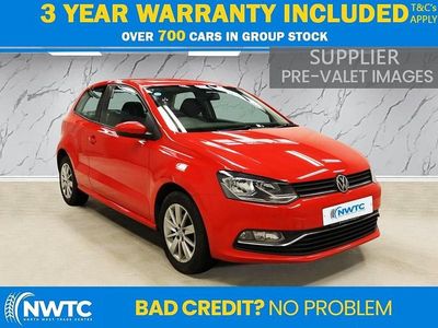 Used VW Polo SE 60 HP (44 kW) 2016 Red Hatchback