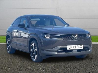 Begagnad Mazda MX30 Exclusive-Line 170 HK (125 kW) 2023 Grå SUV