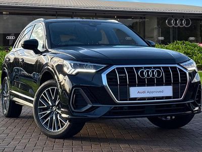 Black Used 2022 Audi Q3 S-Line SUV | £25,740 (Good price)