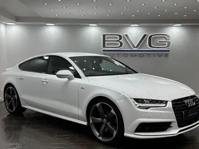 Used Audi A7 Black Edition 2016 White Hatchback