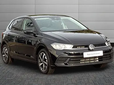 Used VW Polo Match 95 HP (69 kW) 2025 Black Hatchback