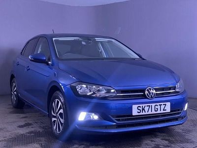 Used VW Polo Active 95 HP (69 kW) 2021 Blue Hatchback
