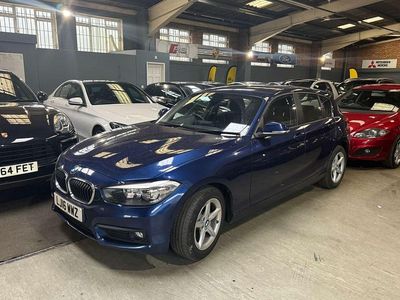 Used BMW 118 Comfort Edition 2016 Blue Hatchback