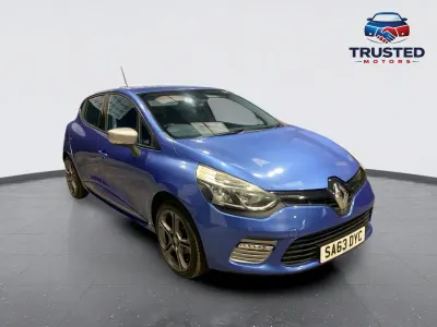 Used Renault Clio GT-Line 120 HP (88 kW) 2013 Blue Hatchback
