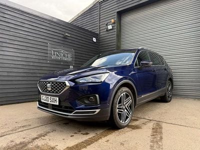 Used Seat Tarraco XCELLENCE 150 HP (110 kW) 2020 Blue SUV