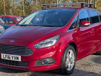 Red Used 2016 Ford S-MAX Titanium MPV | £11,500 (Fair price)