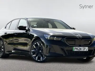 Begagnad BMW i5 Comfort Edition 436 kW (593 HK) 2024 Svart