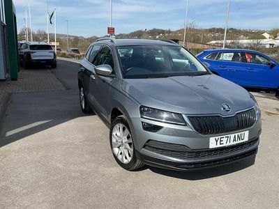 Used Skoda Karoq SE L 110 HP (80 kW) 2021 Grey SUV