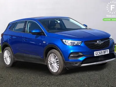 Używany Vauxhall Grandland X 131 KM (96 kW) 2019 Niebieski SUV