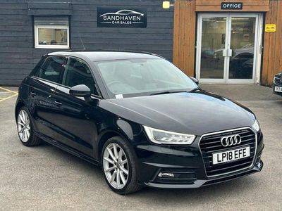 Used Audi A1 Sportback S-Line 125 HP (91 kW) 2018 Black Hatchback