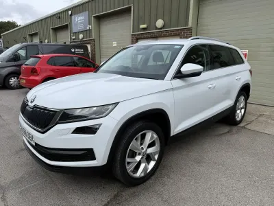 Used Skoda Kodiaq 150 HP (110 kW) 2018 White SUV