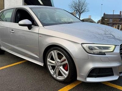 Used Audi A3 S-Line 190 HP (139 kW) 2017 Silver Hatchback