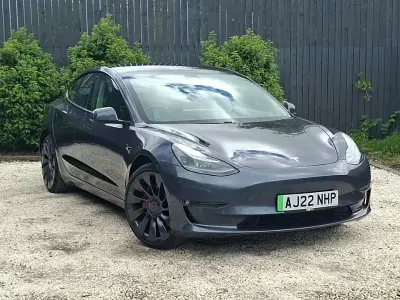 Used Tesla Model 3 Performance 11 kW (15 HP) 2022 Grey Sedan
