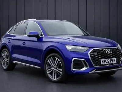 Used Audi Q5 S-Line 2022 Blue SUV