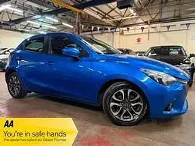 Used Mazda 2 Inclusive 2015 Blue Hatchback