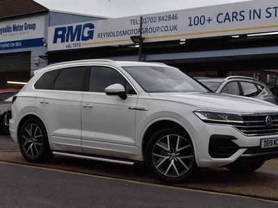 Used VW Touareg R-line 286 HP (210 kW) 2019 White SUV