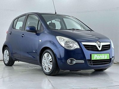 Used Vauxhall Agila Club 85 HP (62 kW) 2009 Blue MPV