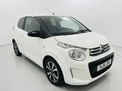 Used Citroën C1 Flair 82 HP (60 kW) 2016 White Hatchback