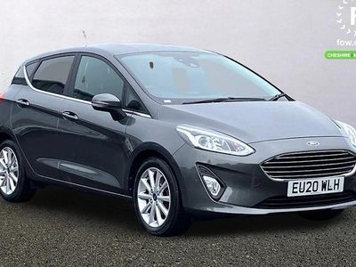Begagnad Ford Fiesta Titanium 125 HK (91 kW) 2020 Grå Halvkombi
