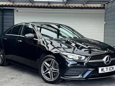 Used Mercedes CLA250e AMG Line Premium 218 HP (160 kW) 2021 Black Sedan
