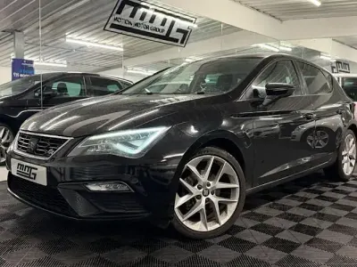 Used Seat Leon FR 150 HP (110 kW) 2017 Black Hatchback