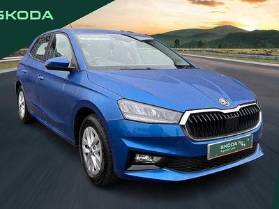 Used Skoda Fabia SE 85 HP (62 kW) 2025 Race blue metallic Hatchback