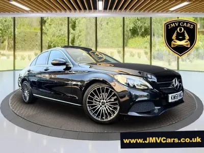 Used Mercedes C220 Premium Plus 2019 Black Sedan