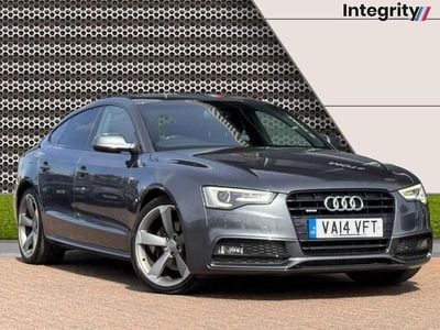 Used Audi A5 Black Edition 225 HP (165 kW) 2014 Grey Coupe