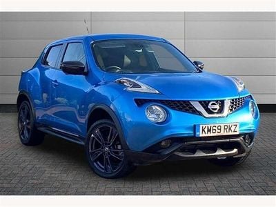 Vivid blue Used 2019 Nissan Juke Tekna SUV | £9,595 (Good price)