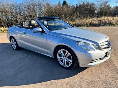 used Mercedes E220 E-Class 2.1CDI BlueEfficiency SE Cabriolet G-Tronic+ Euro 5 (s/s) 2dr