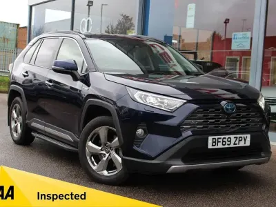 Usado Toyota RAV4 222 CV (163 kW) 2019 Azul SUV