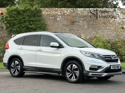Używany Honda CR-V EX 160 KM (117 kW) 2015 Biały SUV
