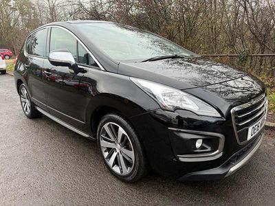 Black Used 2016 Peugeot 3008 Allure Hatchback | £6,895 (Good price)