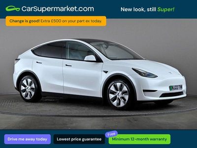 Used Tesla Model Y Long Range AWD 378 kW (514 HP) 2022 White SUV