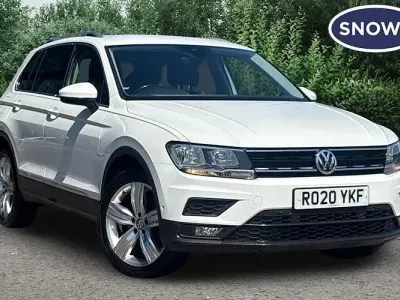 Used VW Tiguan Match 131 HP (96 kW) 2020 White SUV
