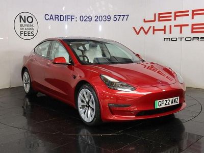 Used Tesla Model 3 Long Range AWD 366 kW (498 HP) 2022 Red Sedan