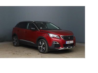 Second-hand Peugeot 3008 Allure 129 CP (94 kW) 2019 Roșu SUV
