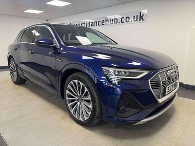 Used Audi e-tron S-Line 230 kW (313 HP) 2021 Blue SUV
