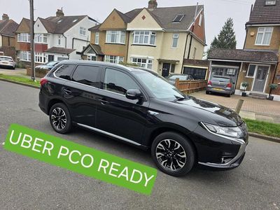 Used Mitsubishi Outlander P-HEV 2018 Black Estate