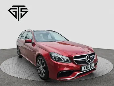 Used Mercedes E63 AMG AMG 2014 Red Estate