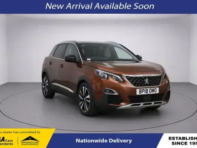 Begagnad Peugeot 3008 Premium 130 HK (95 kW) 2018 Brun SUV