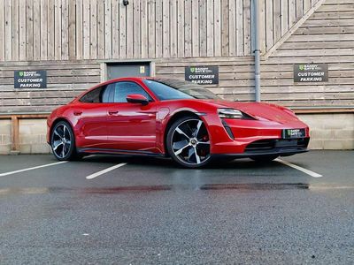 Red Used 2021 Porsche Taycan 4S Sedan | £46,495