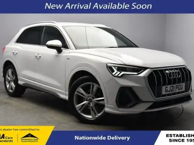 Usado Audi Q3 S-Line 150 HP (110 kW) 2021 Branco SUV