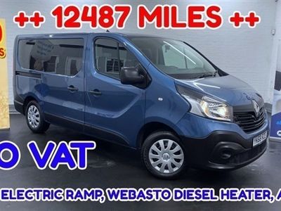 used Renault Trafic 1.6 SL27 BUSINESS ++ WHEELCHAIR ACCESSIBLE VEHICLE WAV ++ ++ 12487 MILES ! ++ NO VAT ++ READY TO D