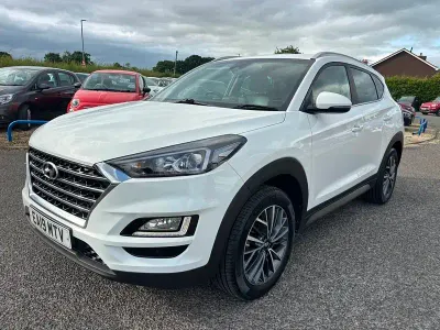 Used Hyundai Tucson Premium 177 HP (130 kW) 2019 White SUV