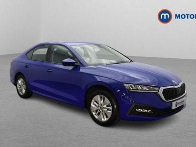 Used Skoda Octavia SE Technology 110 HP (80 kW) 2020 Blue Hatchback